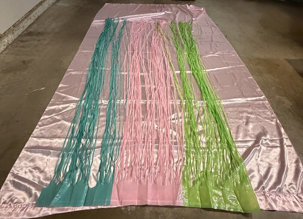 One Panel Pink 59"W x 84"L